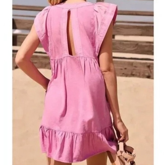 Daily Practice from Free People Pink/Purple  Swim Coverup - Picture 7 of 8